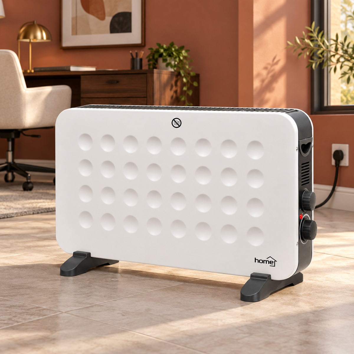 HOME FK345TURBO Konvektorska grejalica sa ventilatorom, 1250/2000W