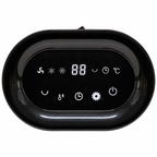 HOME FK55 Keramička grejalica, digitalni termostat, 1000W/2000W
