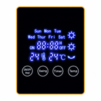 HOME FKF59201 Nazidna grejalica sa ventilatorom, 2000 W, LED displej