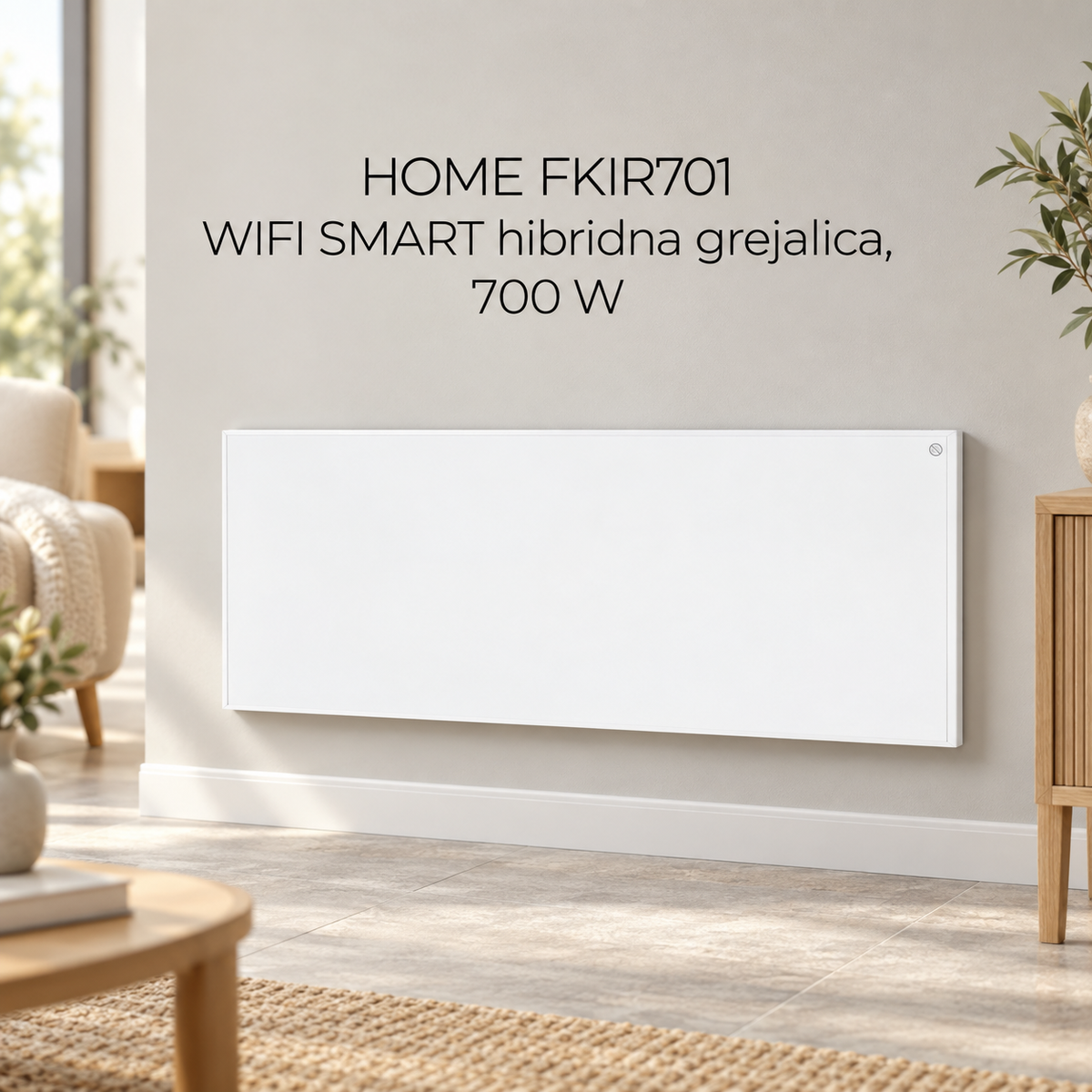HOME FKIR701 WIFI SMART hibridna grejalica, 700 W