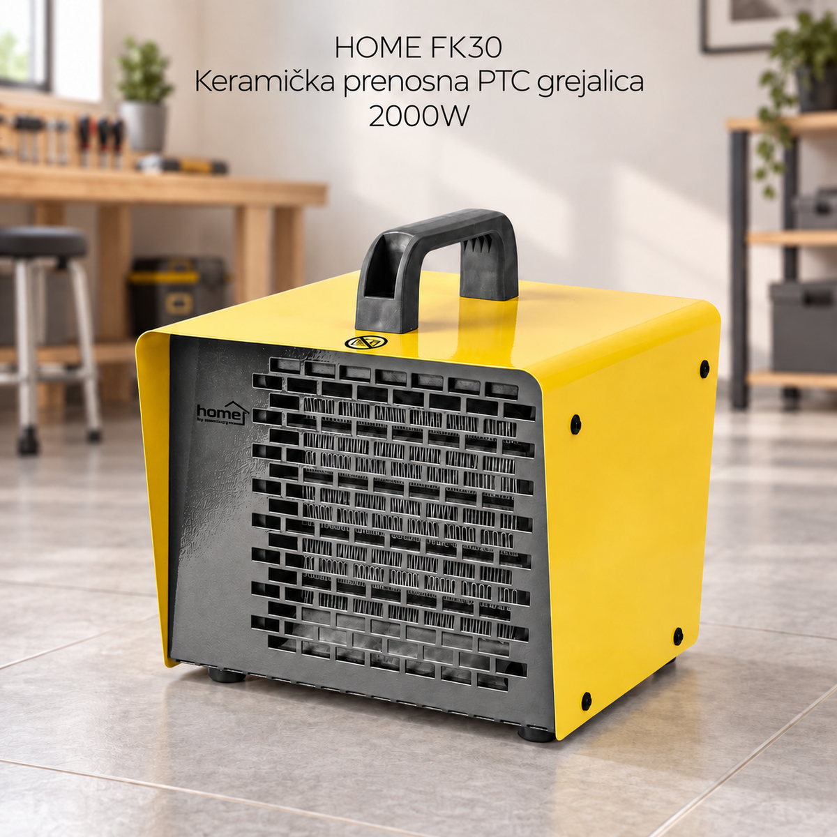 HOME FK30 Keramička prenosna PTC grejalica 2000W