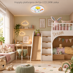 Hopply plafonjera dečija LED 24W 3000K 37 5cm zeka