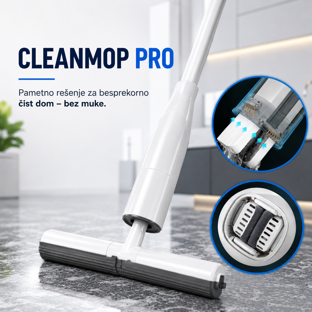 CleanMop Pro – Smart Solution for a Spotlessly Clean Home