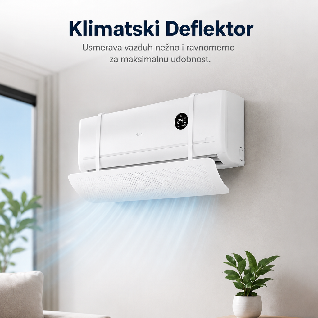 Climate Deflector - Pleasant cooling without direct drafts