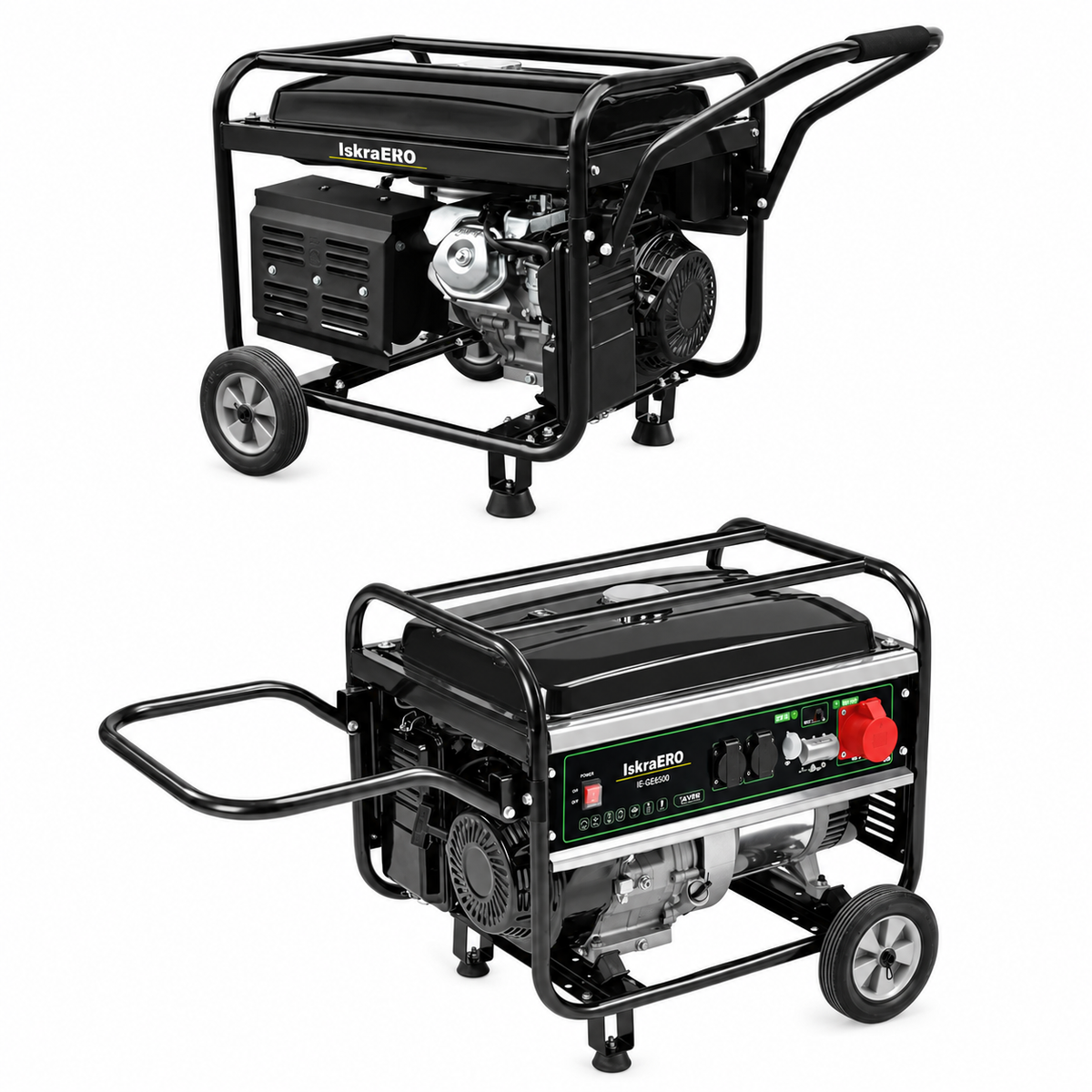 ISKRA ERO benz. agregat 2x230V,1x400V, maks.5500W IE-GG5500