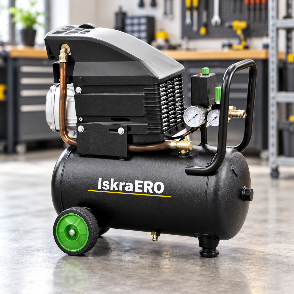 ISKRA ERO klipni kompresor 1500W 8 bara 24l IE-AC1500-24