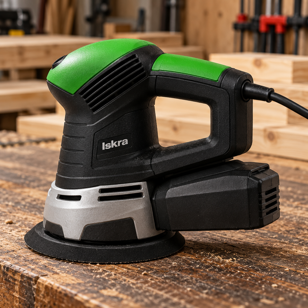 ISKRA ERO rotaciona ekscentrična brusilica 450W IE-AJ46-450