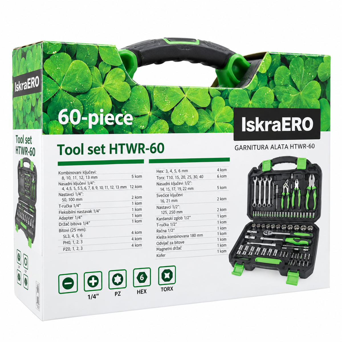 ISKRA ERO set alata 60 kom. HTWR-60