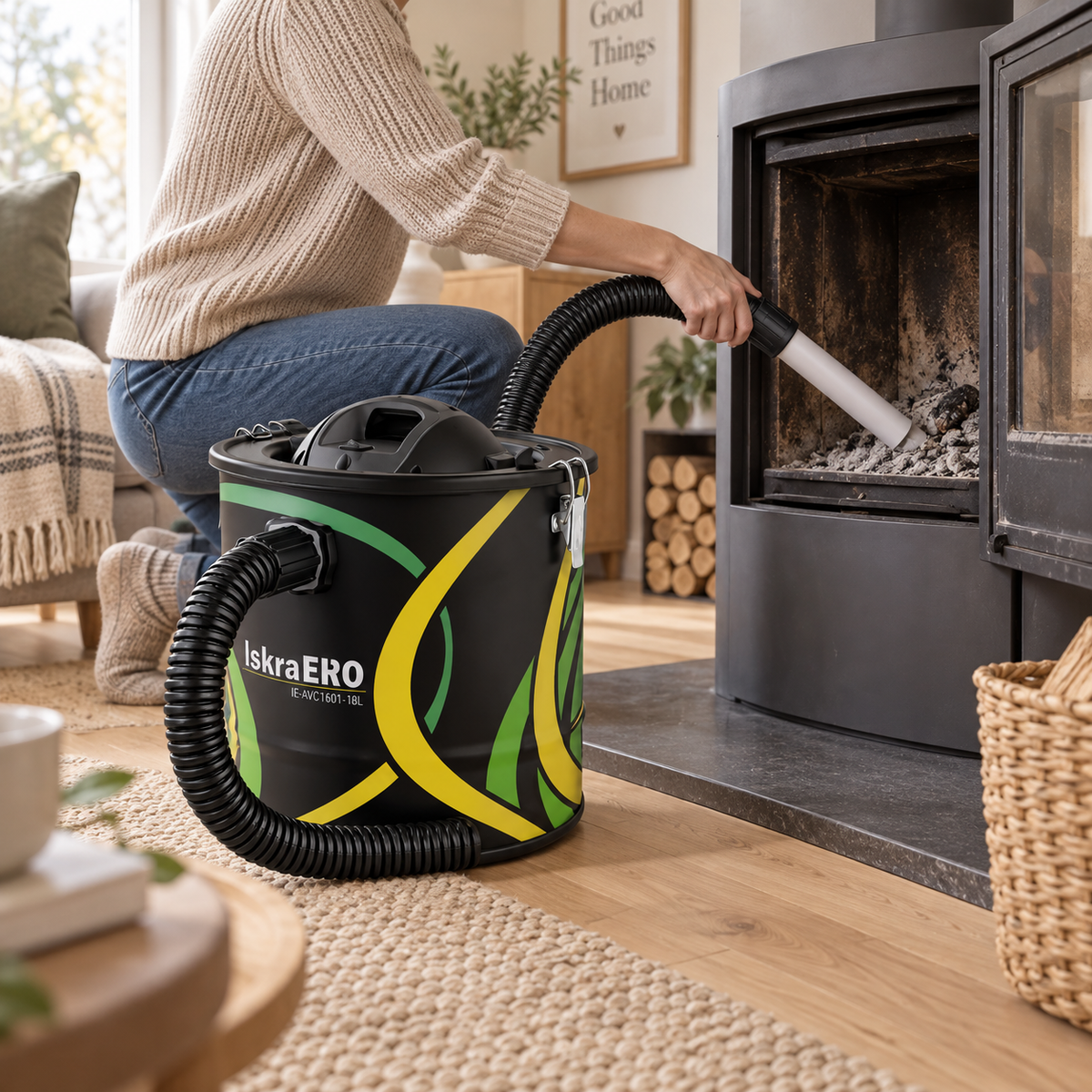 ISKRA ERO usisivač za pepeo 1000W 18l IE-AVC1601-18L