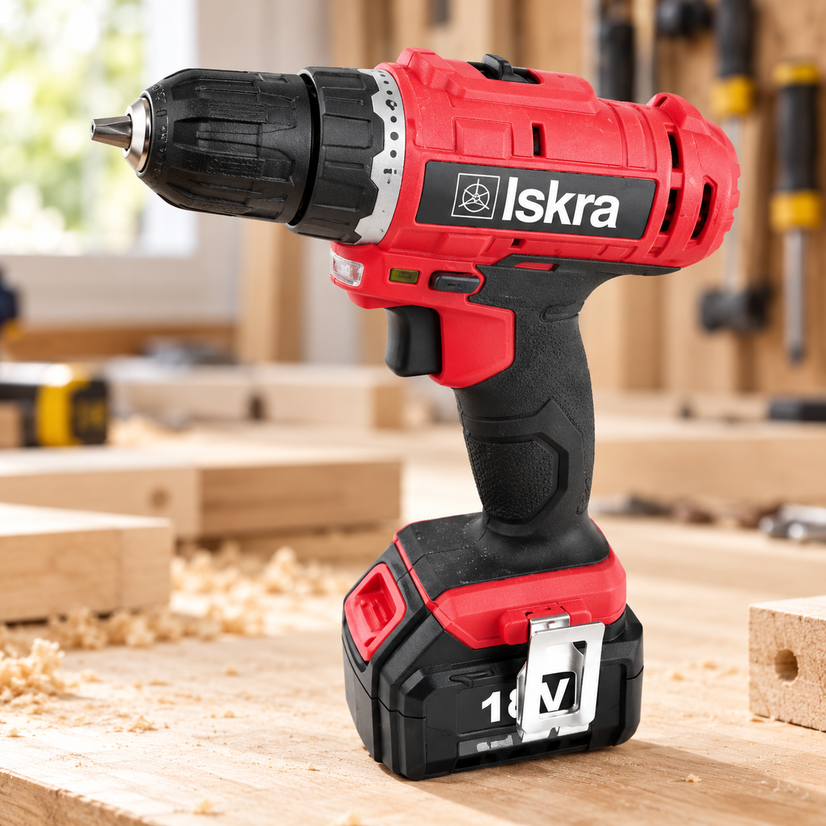 ISKRA akumulatorska bušilica 18V ML-CD92-180S