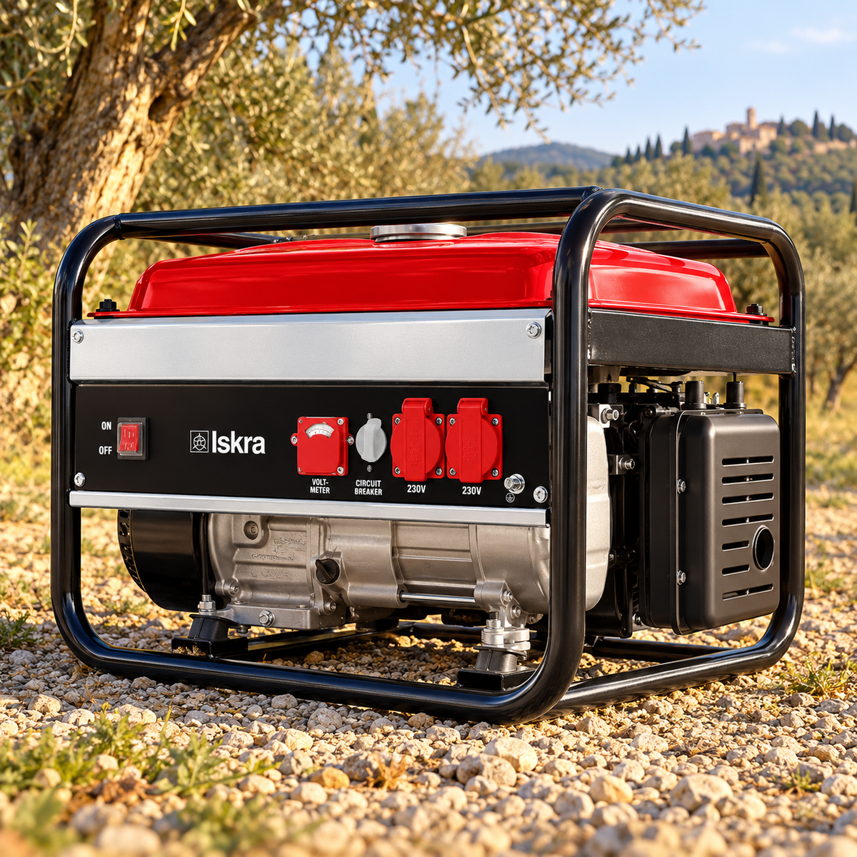 ISKRA benzinski agregat 2x230V 2600 W AR2800T