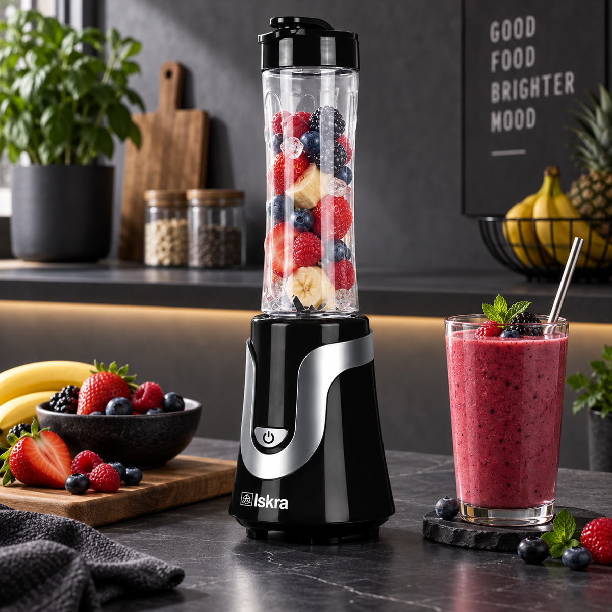 ISKRA blender 300W HY-1302-BL