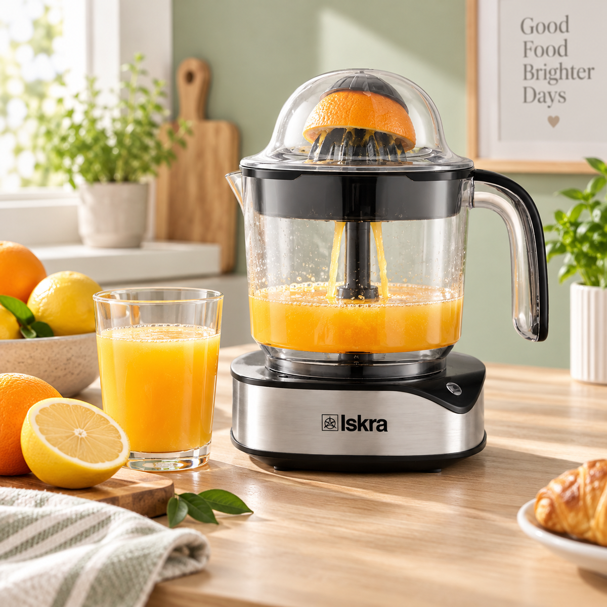 ISKRA cediljka za citruse 40W 1.2 l CJ-8020-BL