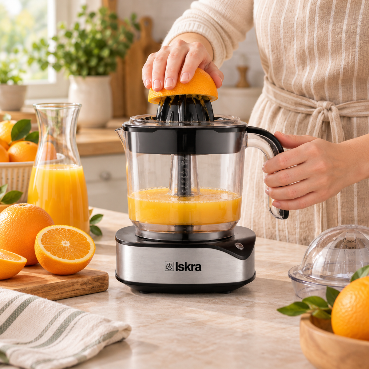 ISKRA cediljka za citruse 40W 1.2 l CJ-8020-BL