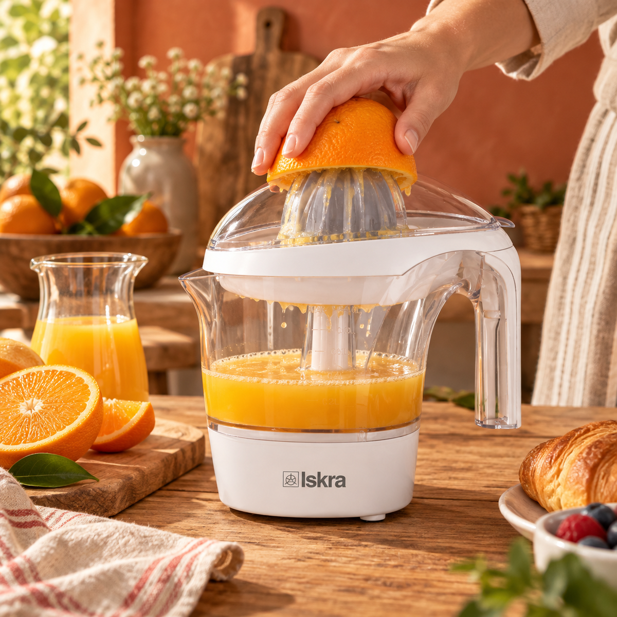 ISKRA cediljka za citruse 40W 1 l CJ-8007-GY