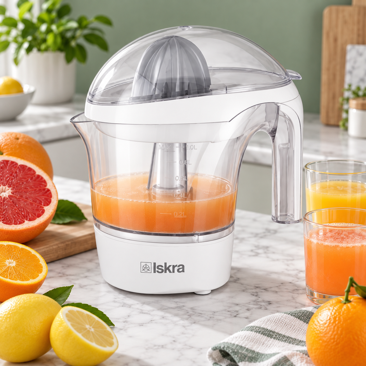 ISKRA cediljka za citruse 40W 1 l CJ-8007-GY