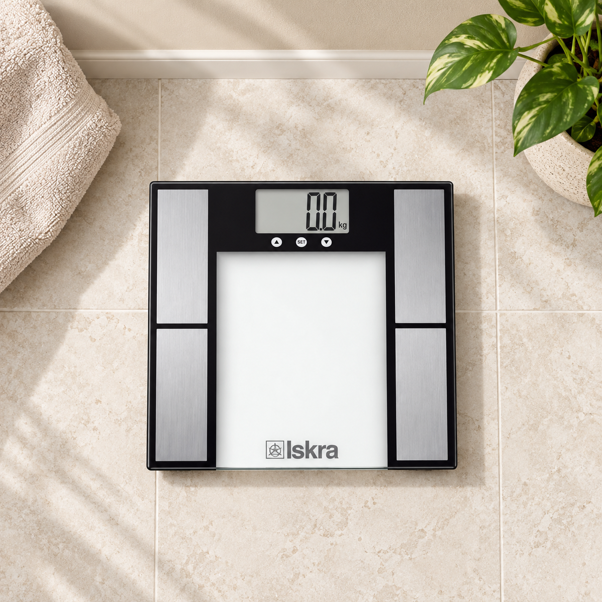 ISKRA dijag. BT vaga za merenje telesne težine GBF1531D-BLE