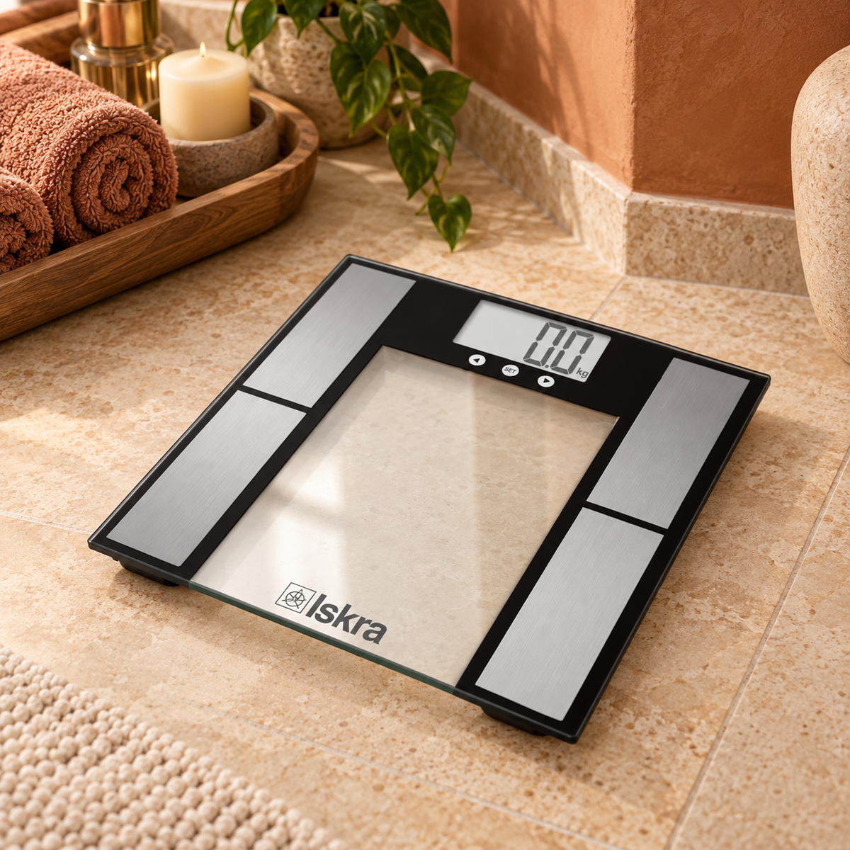 ISKRA dijag. BT vaga za merenje telesne težine GBF1531D-BLE