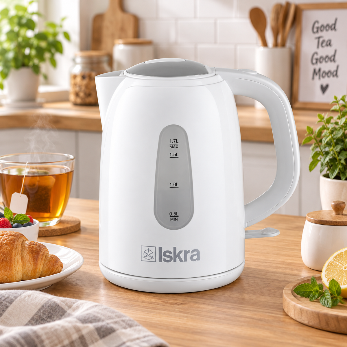 ISKRA električni bokal za vodu 1.7 l T-8809A