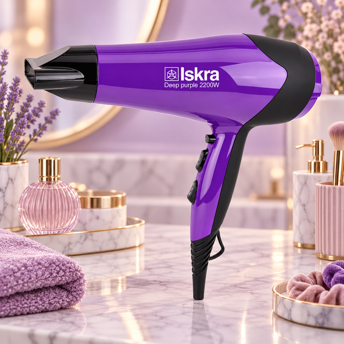 ISKRA fen za kosu 2200W RH-1827M-5/PP
