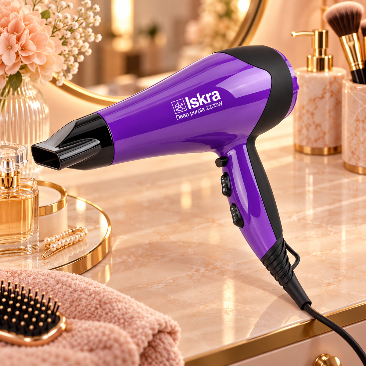 ISKRA fen za kosu 2200W RH-1827M-5/PP