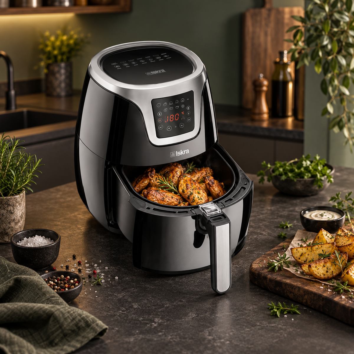 ISKRA friteza na vruć vazduh 1500W - Air Fryer AF-32Q