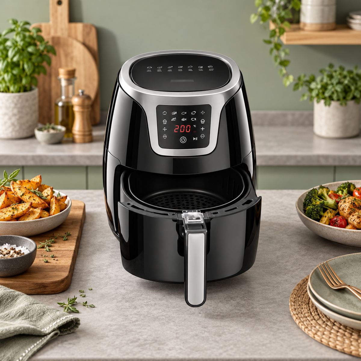 ISKRA friteza na vruć vazduh 1500W - Air Fryer AF-32Q