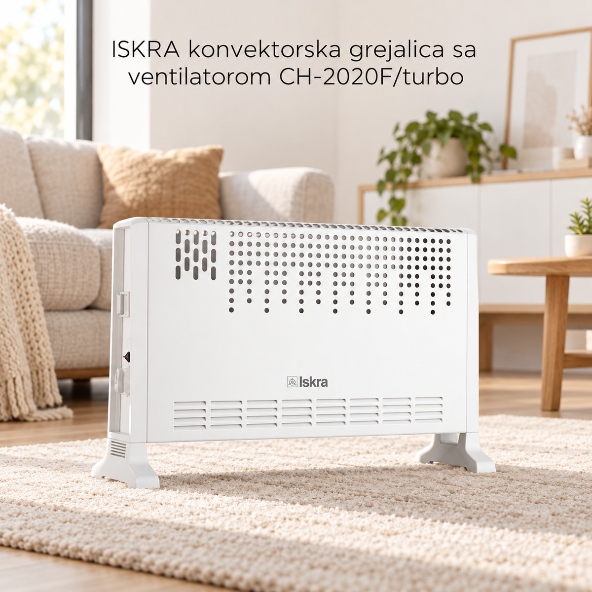 ISKRA konvektorska grejalica sa ventilatorom CH-2020F/turbo
