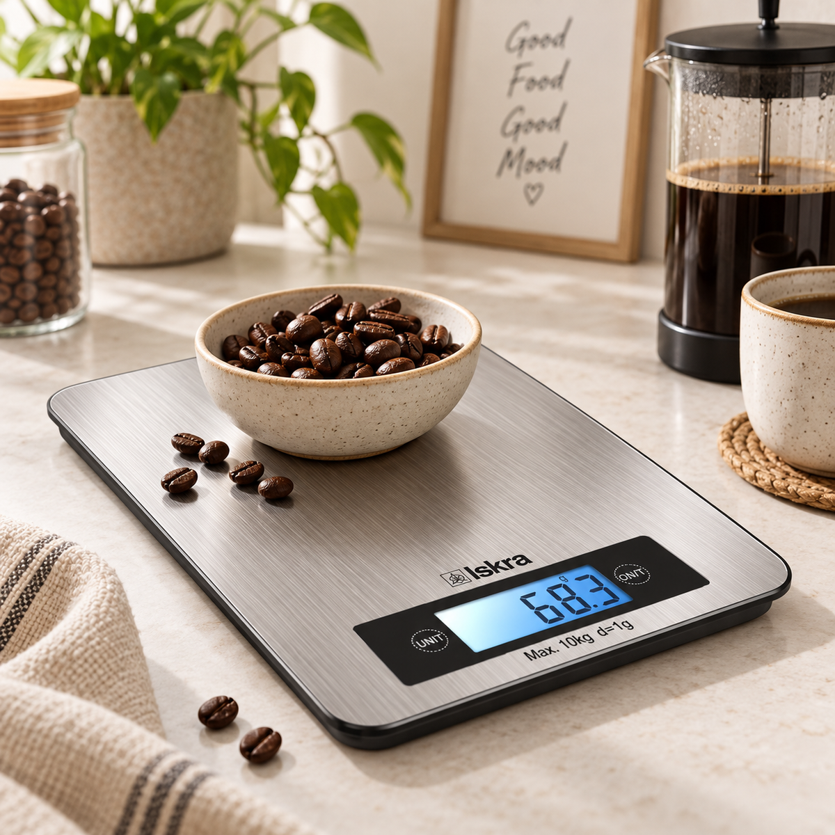 ISKRA kuhinjska digitalna vaga GKS1561S