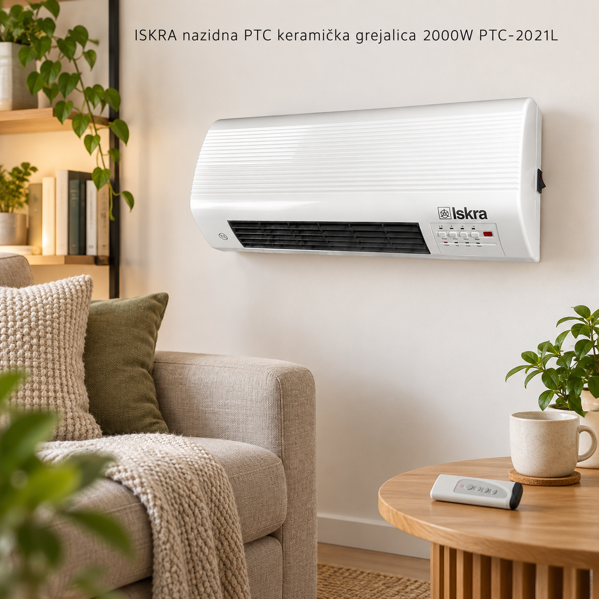 ISKRA nazidna PTC keramička grejalica 2000W PTC-2021L