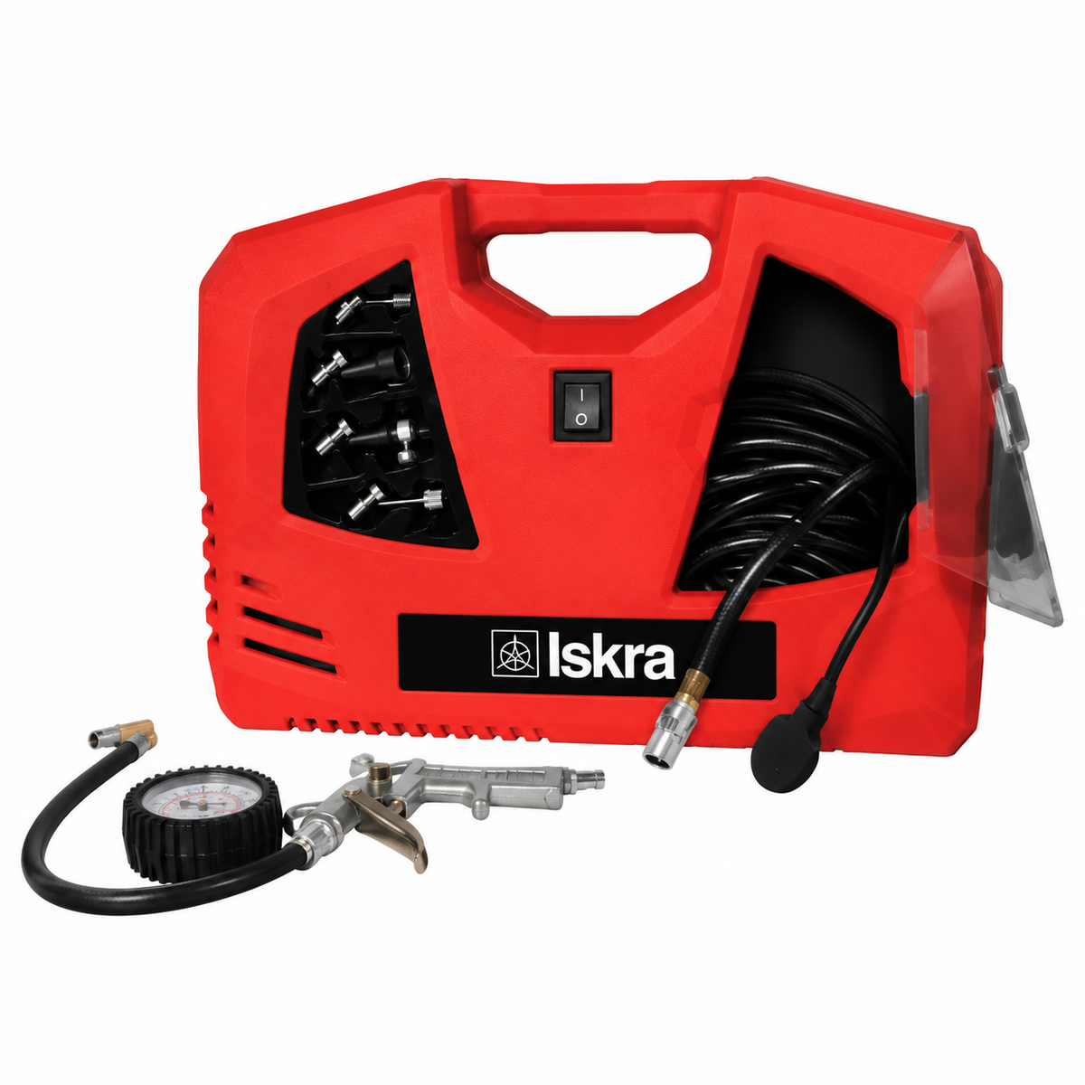 ISKRA prenosni kompresor 1100W 8 bara BC1100