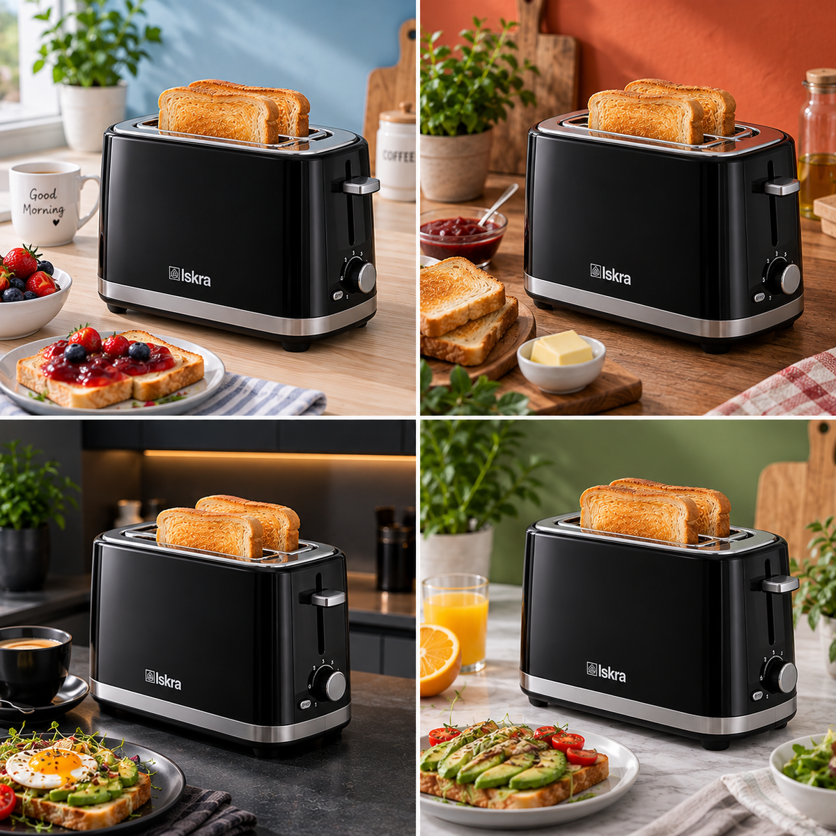 ISKRA toster 930W ST-276
