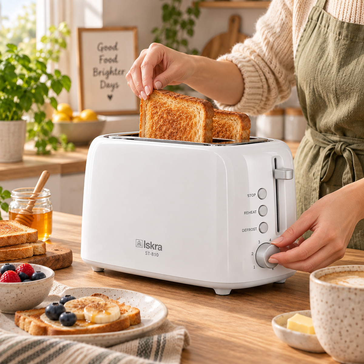 ISKRA toster 930W ST-810
