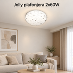 Jolly plafonjera 400x400 E27 2x60W