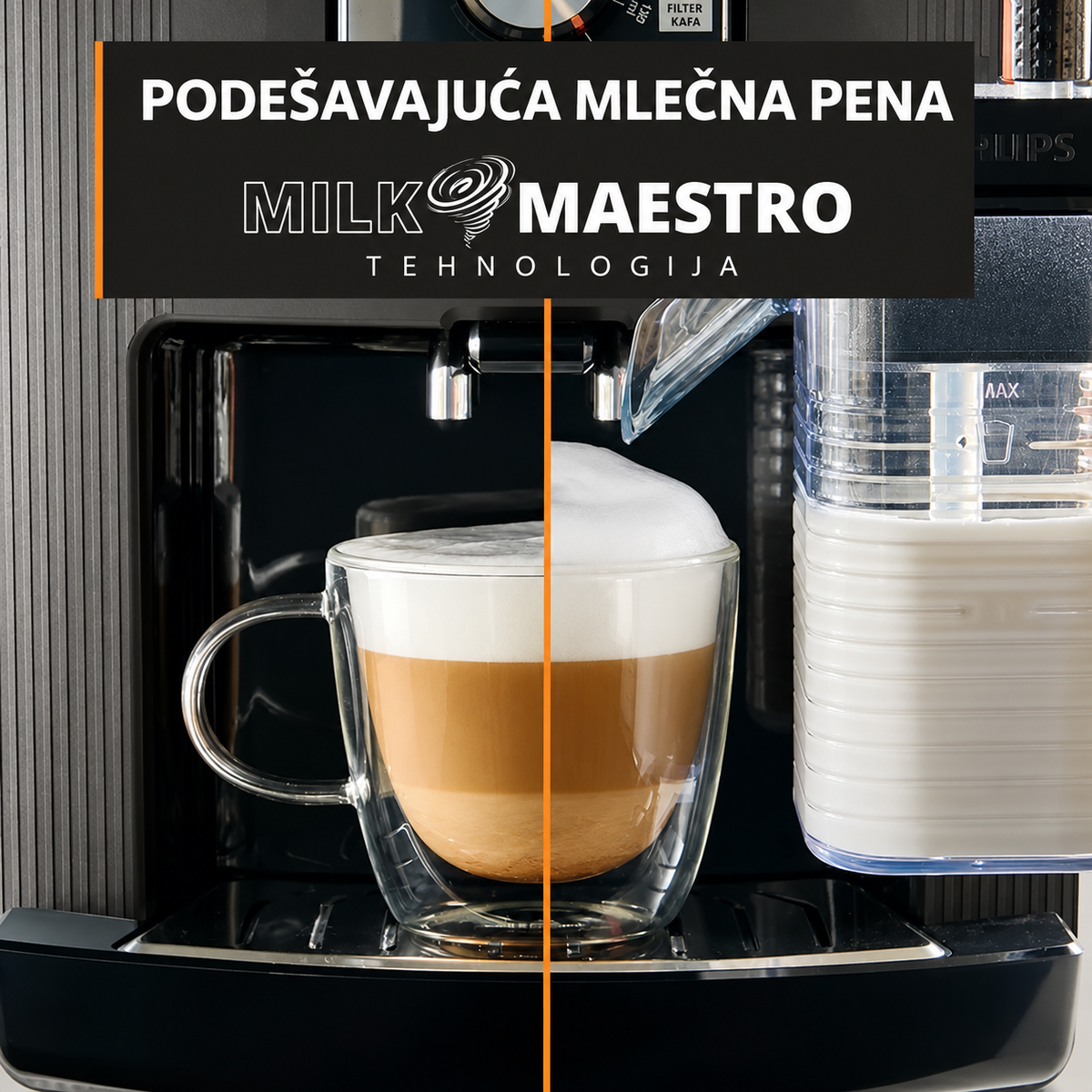 KRUPS ESPRESSO APARAT ZA KAFU EA402H