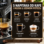 KRUPS ESPRESSO APARAT ZA KAFU EA402H