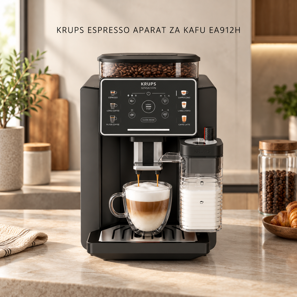 KRUPS ESPRESSO APARAT ZA KAFU EA912H