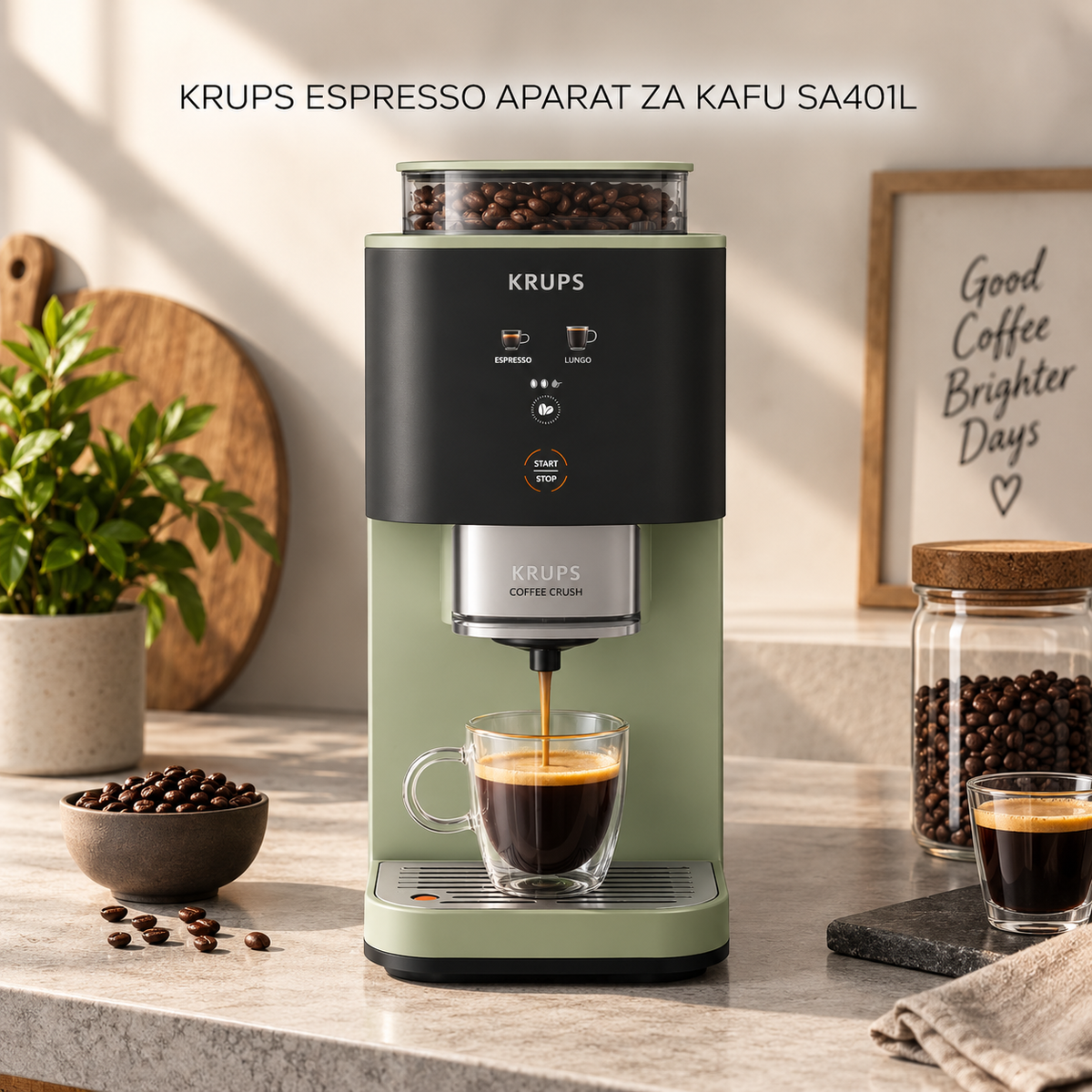 KRUPS ESPRESSO APARAT ZA KAFU SA401L