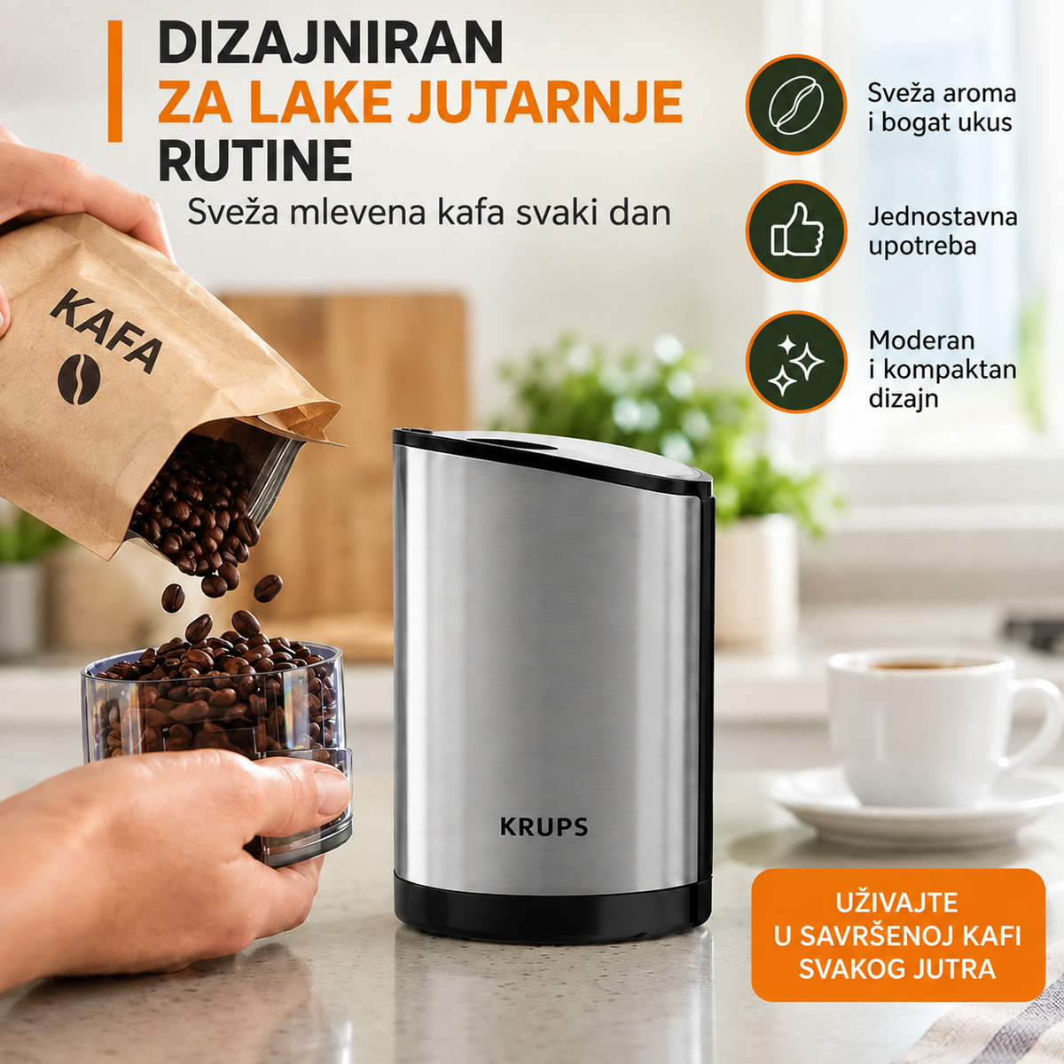 KRUPS MLIN ZA KAFU GX204D10