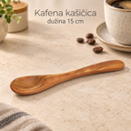 Kafena kašičica, dužina 15 cm
