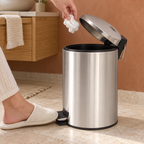 Kanta za smeće sa pedalom, 12 l, INOX ZLN6904