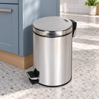 Kanta za smeće sa pedalom, 3 l, INOX ZLN6874