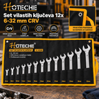 Ključ vilasti 12  6 32mm CRV Hoteche