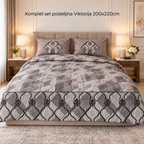 Komplet set posteljina Viktorija 200x220cm