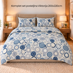Komplet set posteljina Viktorija 200x220cm