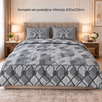 Komplet set posteljina Viktorija 200x220cm