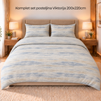 Komplet set posteljina Viktorija 200x220cm