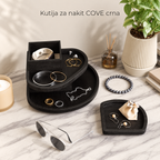 Kutija za nakit COVE crna