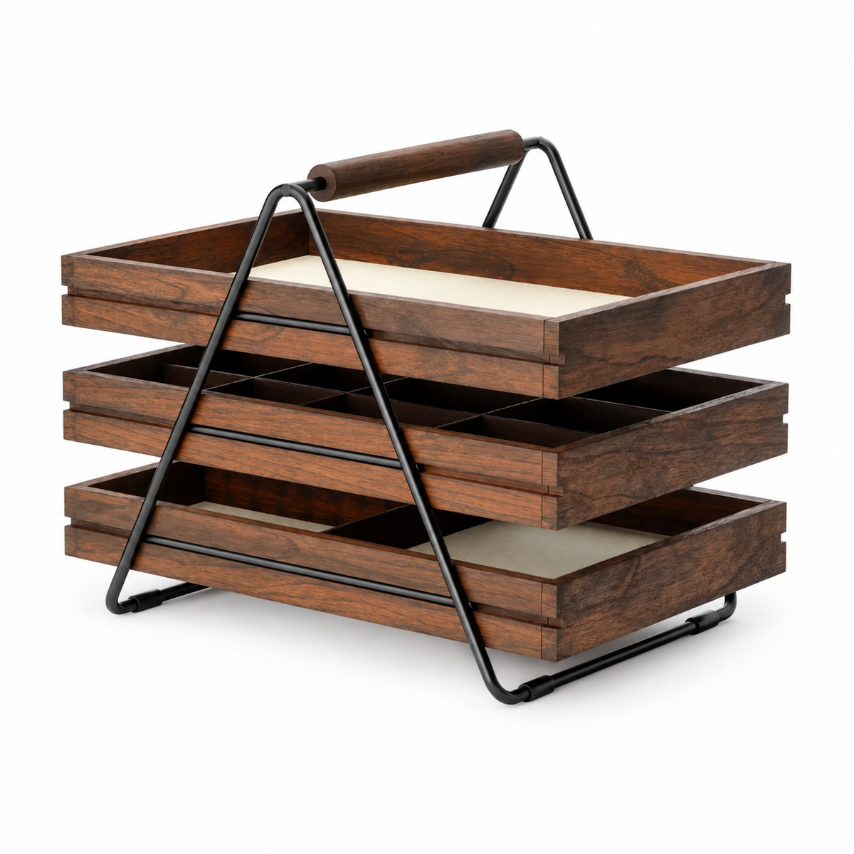 Kutija za nakit TERRACE 3-TIER jewelry tray