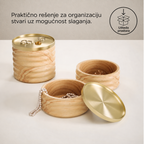 Kutija za nakit TESORA wood storage box